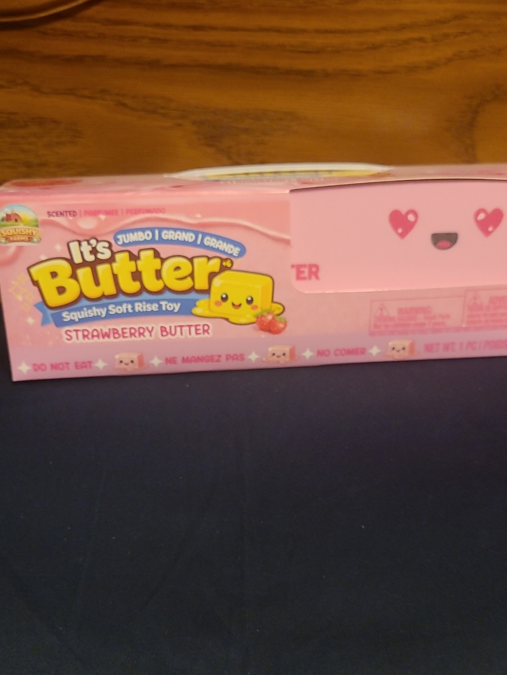 Jumbo Strawberry Scented Butter Squishy